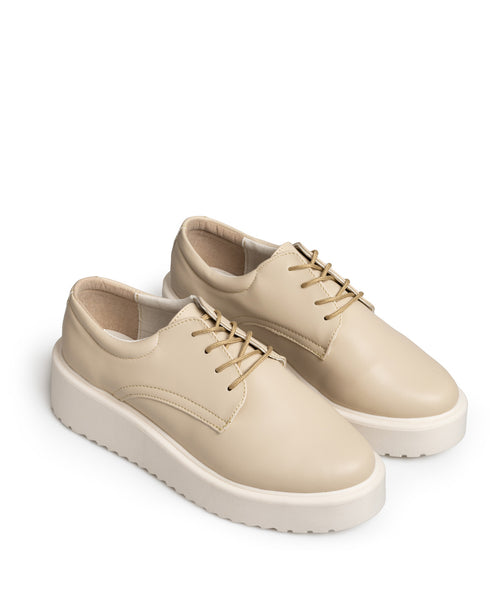 Zapato Tipo Tenis Nude Suela Ancha 348