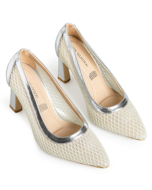 Zapatilla Plata Confort Malla 529