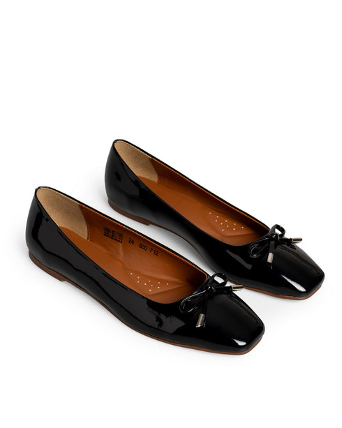 Balerina Negra Confort Moño 712