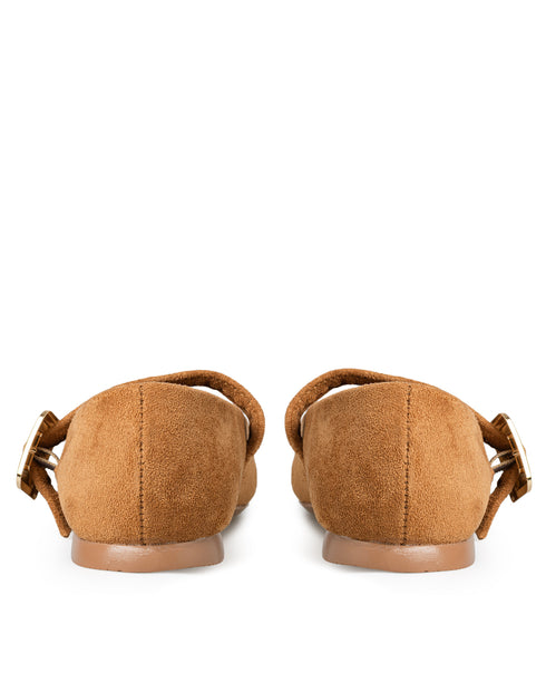 Balerina Camel Hebilla Oro 715