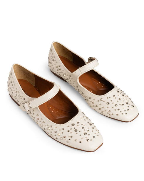 Balerina Flat Latte Estoperoles 810