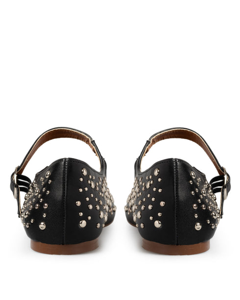 Balerina Flat Negro Estoperoles 810