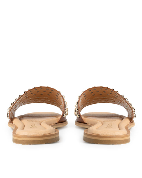 Sandalia Miel Estoperoles 888