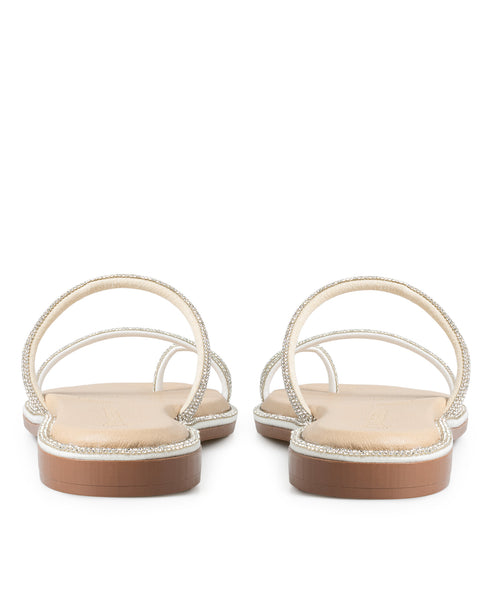 Sandalia Tiras Brillos 1080