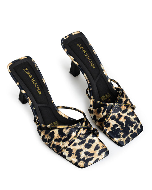 Sandalia Leopardo Mule 1170