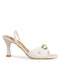 Sandalia Latte Hebilla Tira Resorte 1180