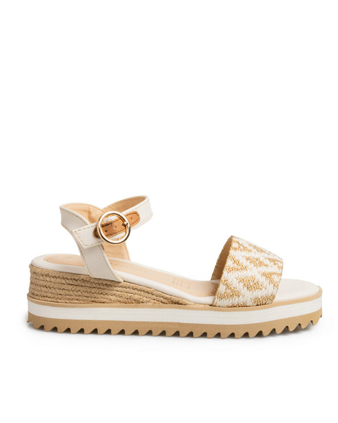 Plataforma Latte Tira Tejida 208K