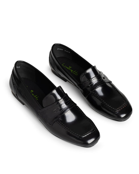 Mocasín Negro Confort Liso 2100