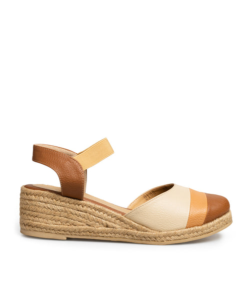 Alpargata Casual Multicolor Tacón Cuña 2102