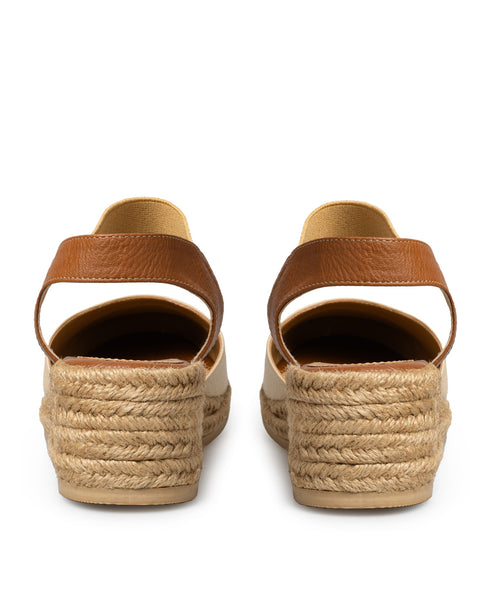 Alpargata Casual Multicolor Tacón Cuña 2102