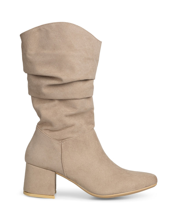 Bota Beige Corrugada 3120