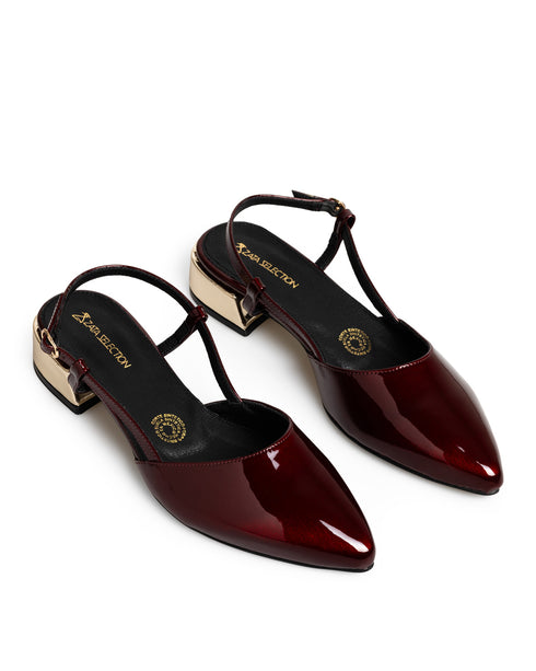 Zapatilla Vino Picuda Sligback 3569