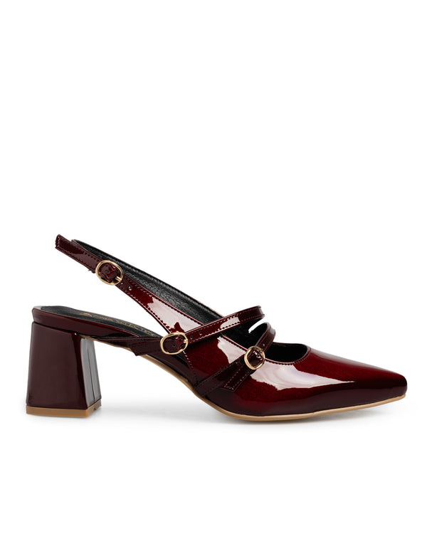 Zapatilla Vino Slingback Doble Tira 3612