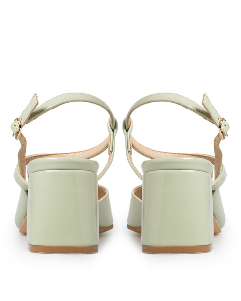Zapatilla Menta Slingback 3625