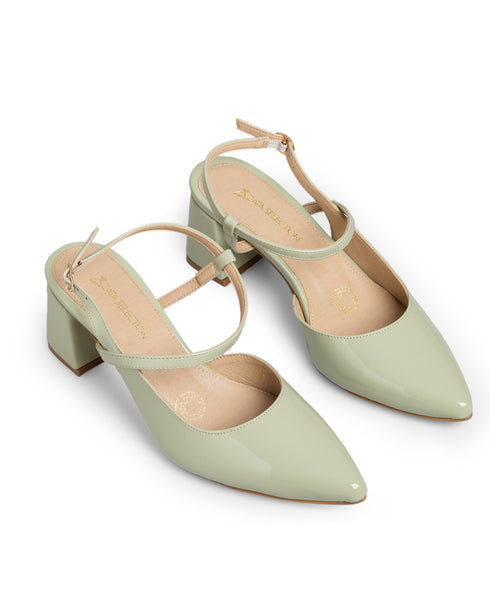 Zapatilla Menta Slingback 3625