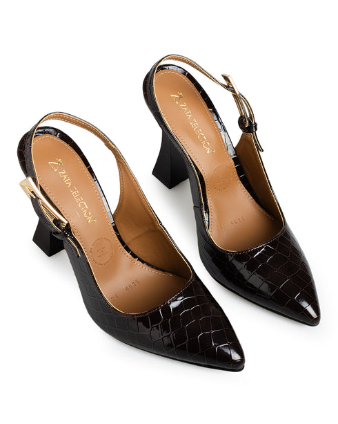 Zapatilla Café Croc Slingback 4025