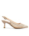 Zapatilla Nude Slingback Malla 4050
