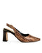 Zapatilla Slingback Leopardo 4240