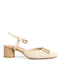 Zapatilla Beige Hebilla Camel 5167