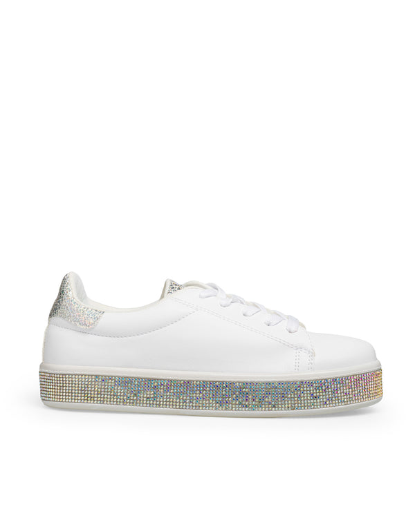 Tenis Blanco Suela Glitter 5210
