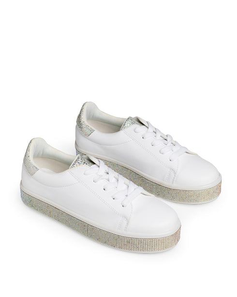 Tenis Blanco Suela Glitter 5210