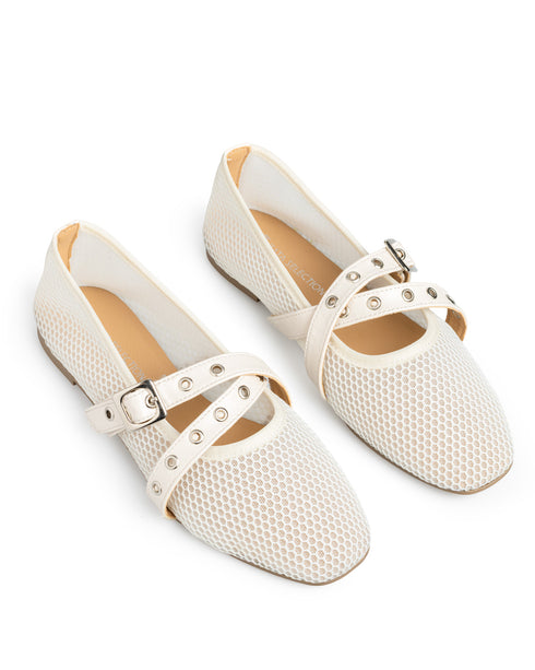 Balerina Latte Correas Cruzadas 6107