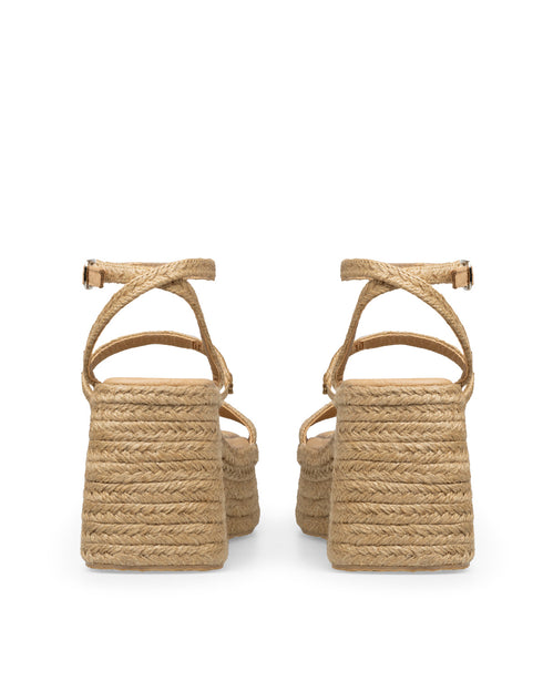 Sandalia Plataforma Yute 6300