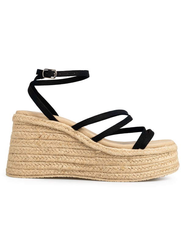 Plataforma Yute Tiras Negra 6301