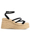 Plataforma Yute Tiras Negra 6301