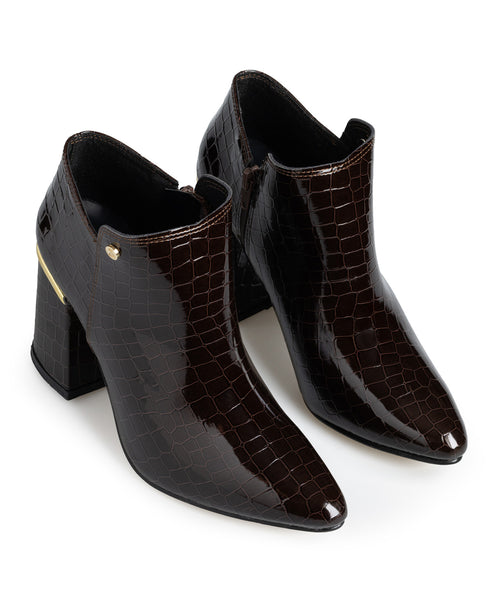 Botín Café Picudo Croc 7000