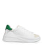Tenis Blanco Chunky Talón Verde 7069