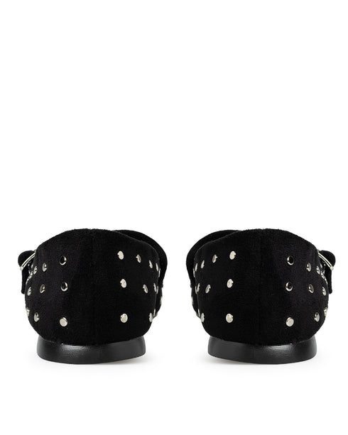 Balerina Negra Estoperoles 711C negro