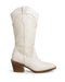 Bota Vaquera Latte Snake Estoperoles 7580