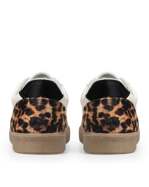 Tenis Urbano Latte Talón Leopardo 7752