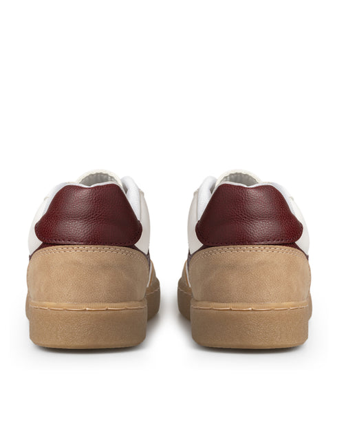 Tenis Flat Blanco Linea Vino 7769