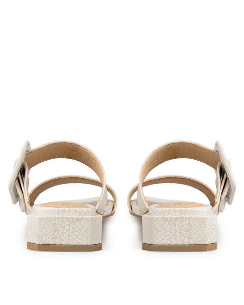 Sandalia Latte Snake Hebilla 7801