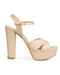 Sandalia Nude Con Plataforma 8021