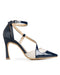 Zapatilla Marino Ankle Strap Tira Cruzada 8300