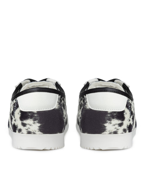 Tenis Blanco Urbano Manchas Negras 8554