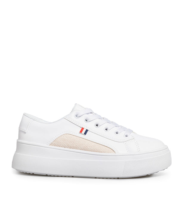 Tenis Blanco Suela Chunky 9117
