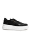 Tenis Negro Suela Alta 9130