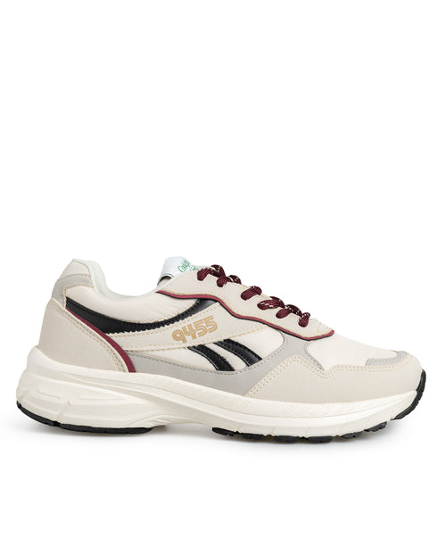 Tenis Latte Líneas Negras 9455