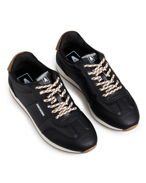 Tenis Deportivo Negro 9652