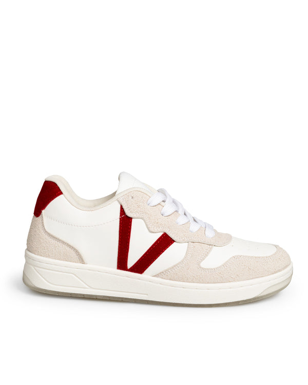 Tenis Multicolor Latte Tiras Rojas 96KR