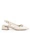 Zapatilla Latte Slingback Tira Hebilla 11052