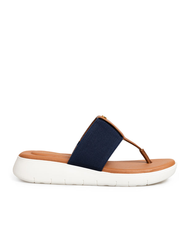 Sandalia Confort Azul Marino 11465