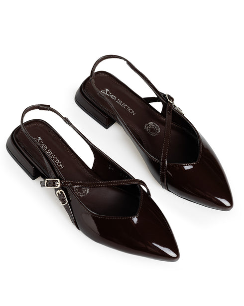 Balerina Picuda Café Slingback 11755
