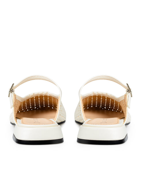 Balerina Mule Latte Agujeros 12253
