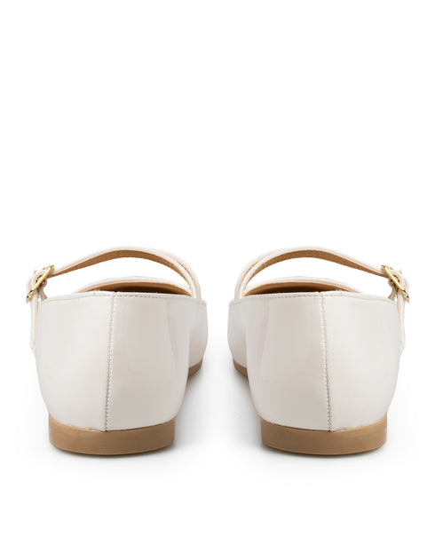 Balerina Latte Doble Hebilla 14019