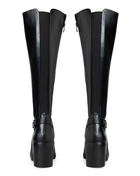 Bota Negra Hebilla 18805